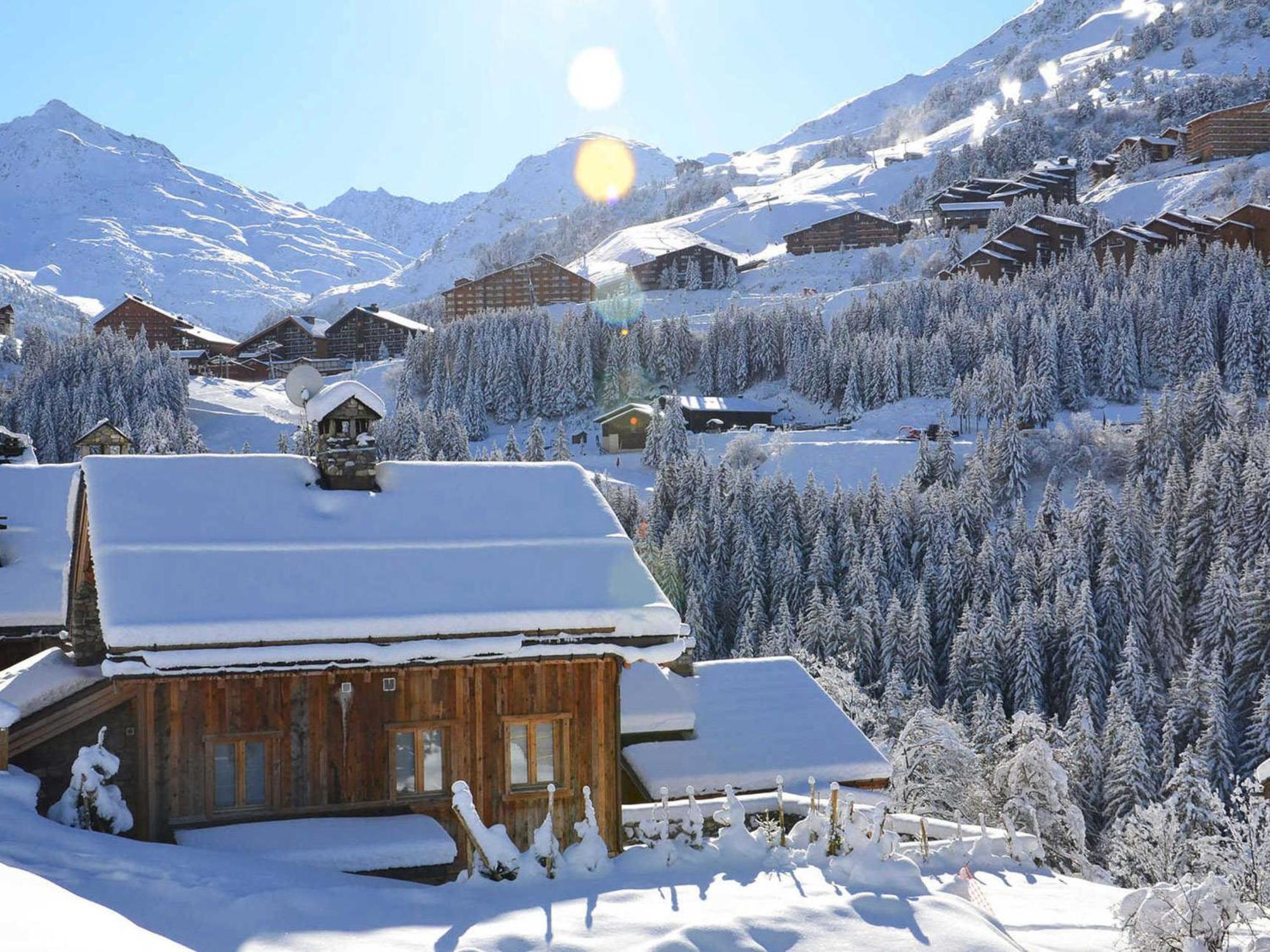 Appartement Ensoleille Avec Tv, Proche Pistes Et Commerces, Residence Plein Soleil, Les Allues - Fr-1-182-18 Meribel Bagian luar foto