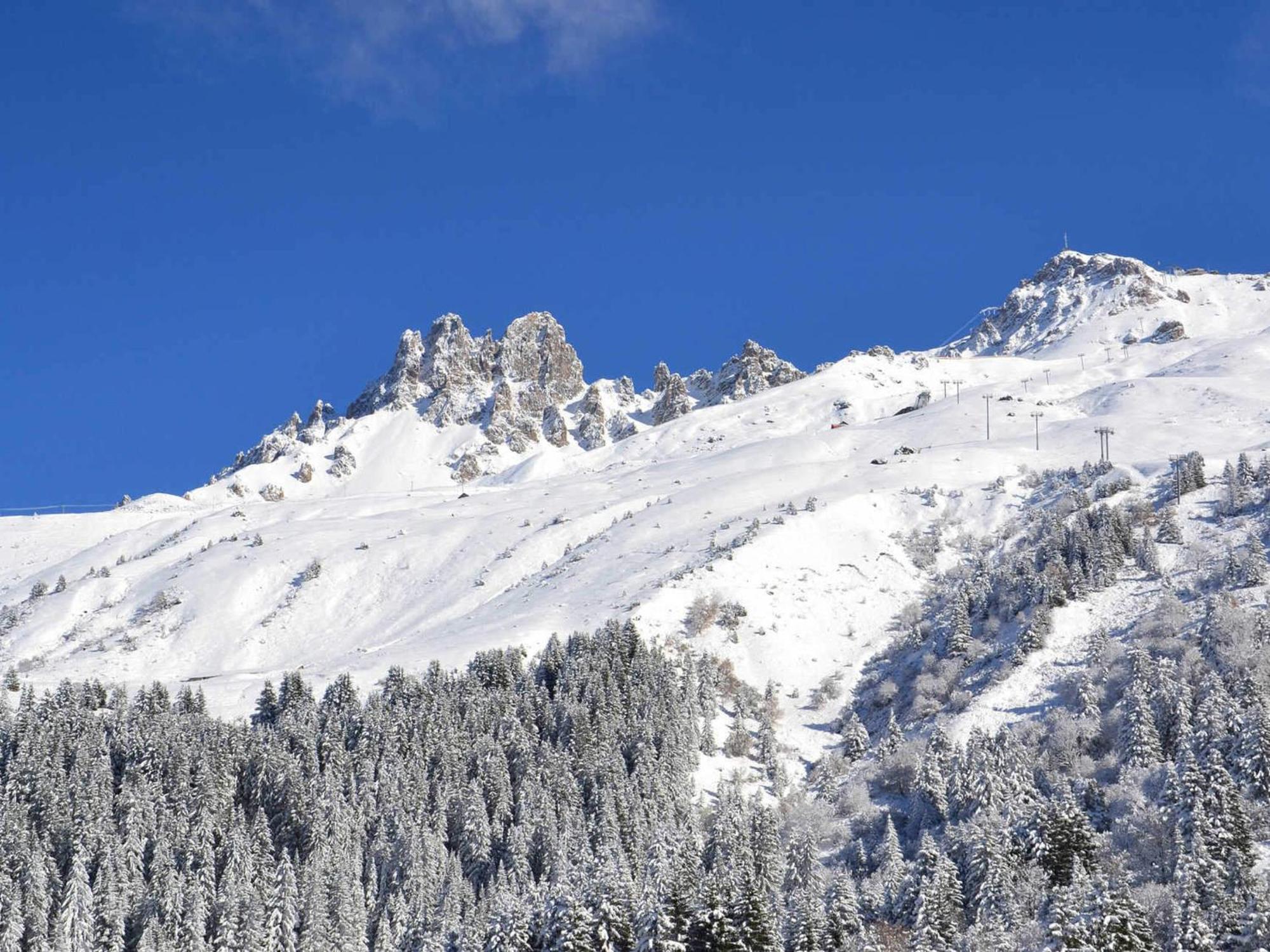 Appartement Ensoleille Avec Tv, Proche Pistes Et Commerces, Residence Plein Soleil, Les Allues - Fr-1-182-18 Meribel Bagian luar foto